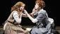 Abigail Breslin as Helen Keller and Alison Pill as Annie Sullivan in The Miracle Worker.