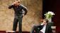 Jeff Daniels as Michael and Dylan Baker as Alan in God of Carnage.