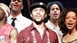 Corbin Bleu as Usnavi and cast in In the Heights.