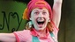 Hayley Podschun as Strawberry in Freckleface Strawberry.