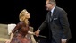 Judith Light as Marie Lombardi and Dan Lauria as Vince Lombardi in Lombardi.