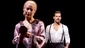 Elena Roger as Eva Peron and Ricky Martin as Che in Evita.