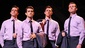 The cast of the national tour of Jersey Boys.