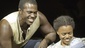 Joshua Henry as Jake and Nikki Renee Daniels as Clara in Porgy and Bess.