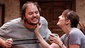 Daniel Everidge as Josh and Julia Murney as Tami in Falling.