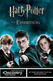 Poster for Harry Potter the Exhibition