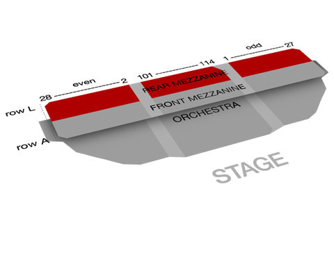 Mezzanine (H to J side)