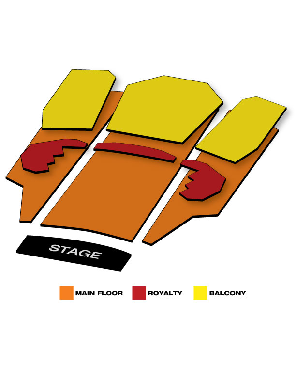 Seatmap for Jersey Boys