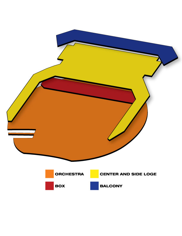 Seatmap for Billy Elliot the Musical