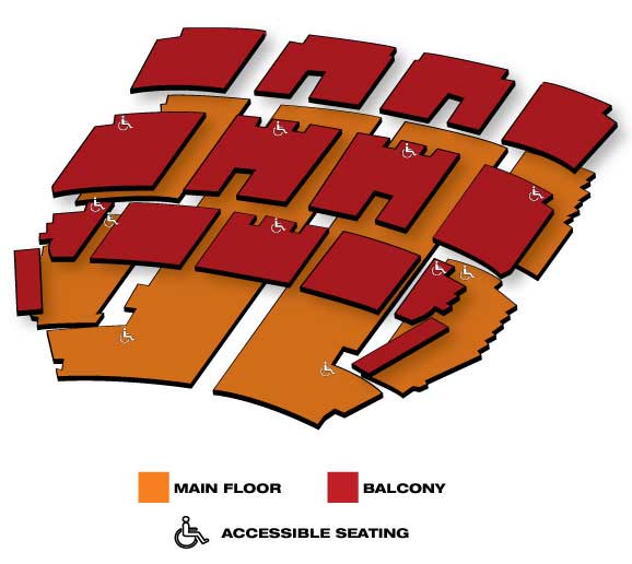 Seatmap for Flashdance