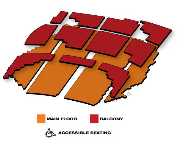 Seatmap for State Theatre