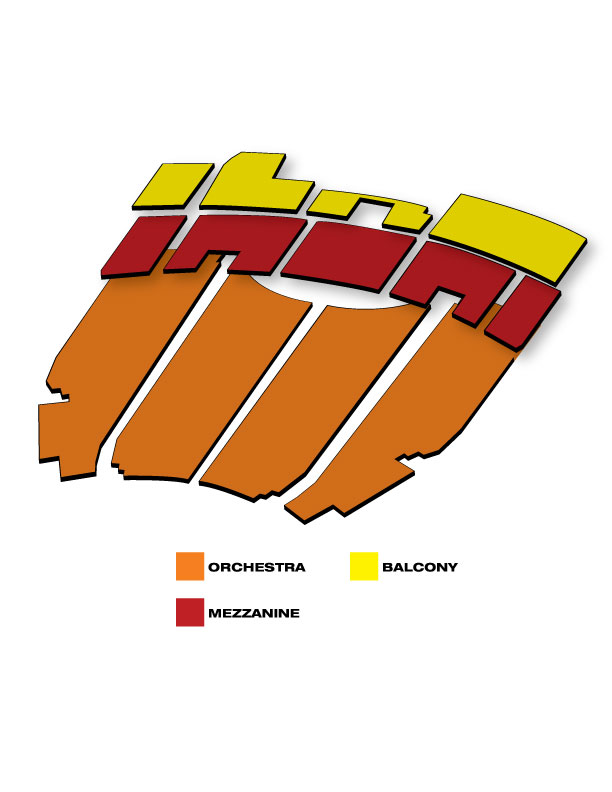 Seatmap for The Addams Family