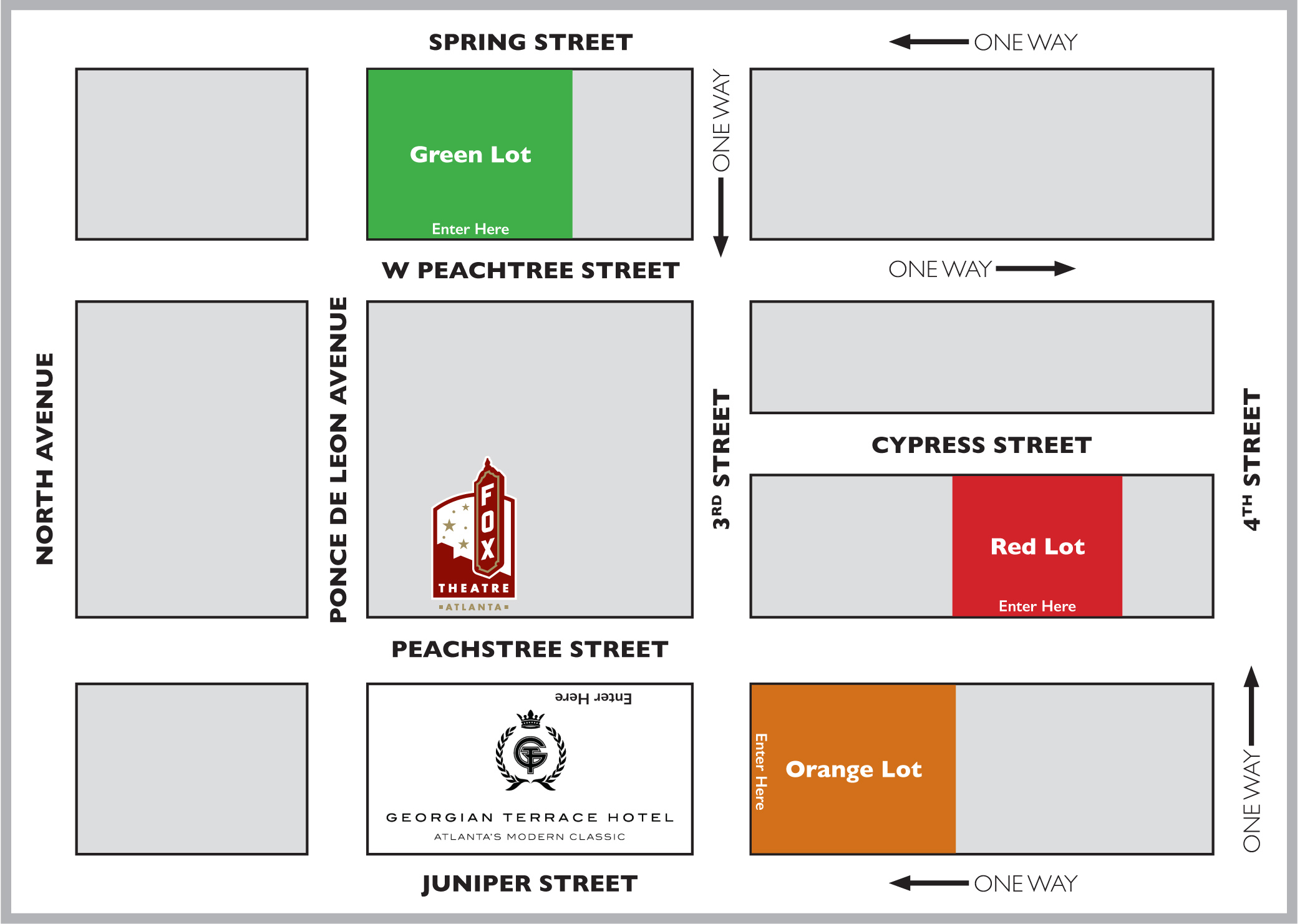 Directions | Fox Theatre | Theaters | Broadway in Atlanta