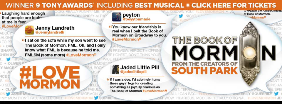 BOOK OF MORMON tickets