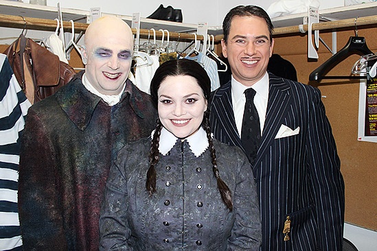 addams family at halloween parade roger clark tara lynn wagner pat kiernan